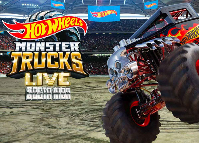 Hot Wheels Monster Trucks Live Tour vendrá a Costa Rica