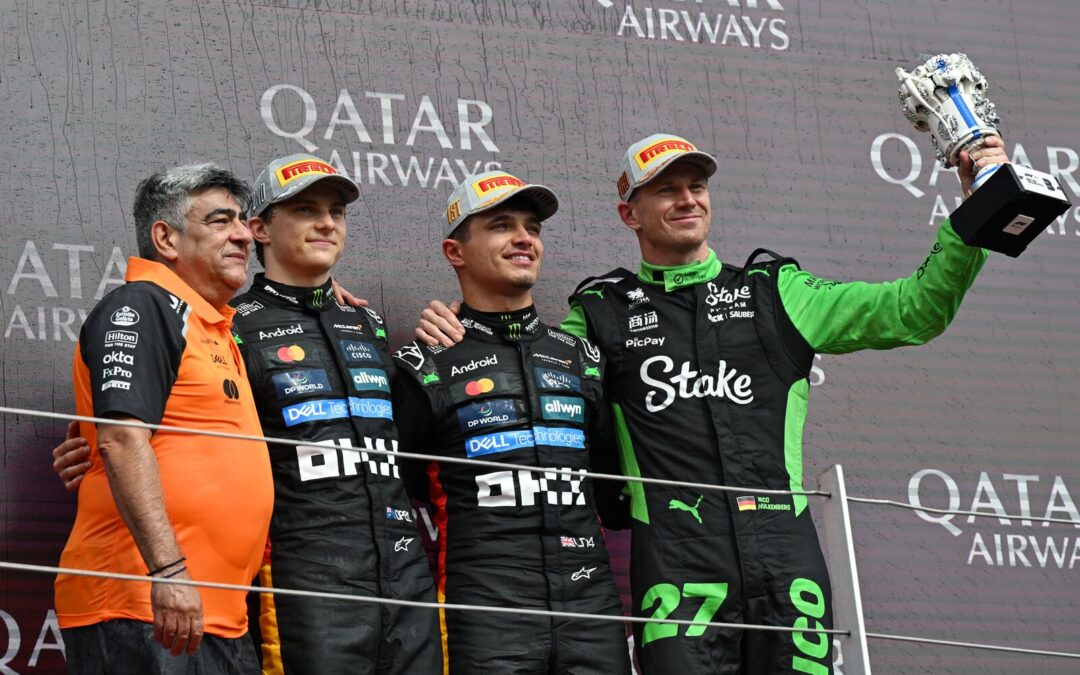 Lando Norris gana en casa y emociona a Silverstone
