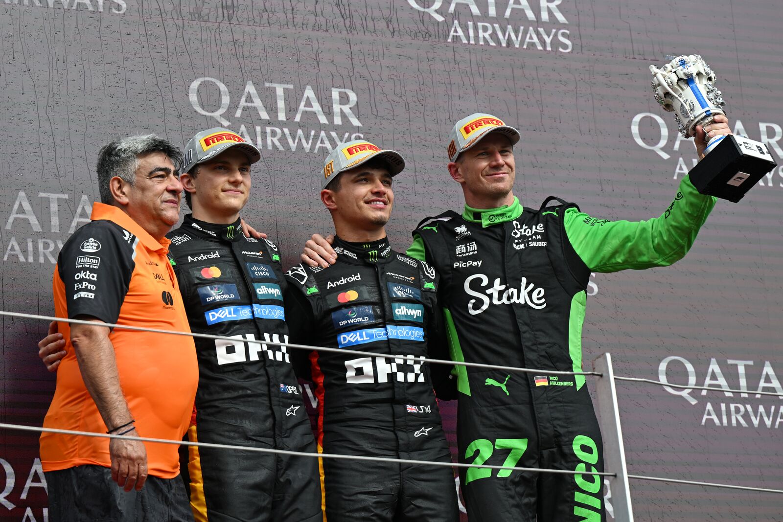 Lando Norris gana en casa y emociona a Silverstone
