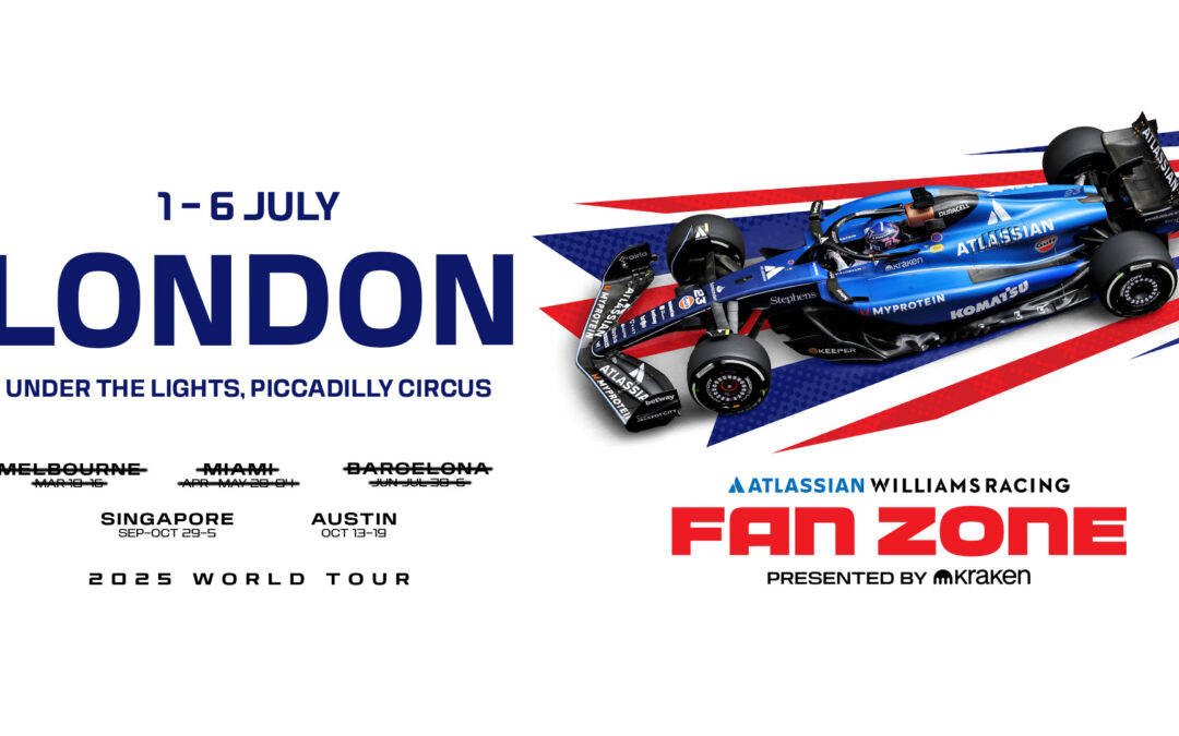 Williams Racing Fan Zone llega a Londres: próxima parada antes del GP Británico