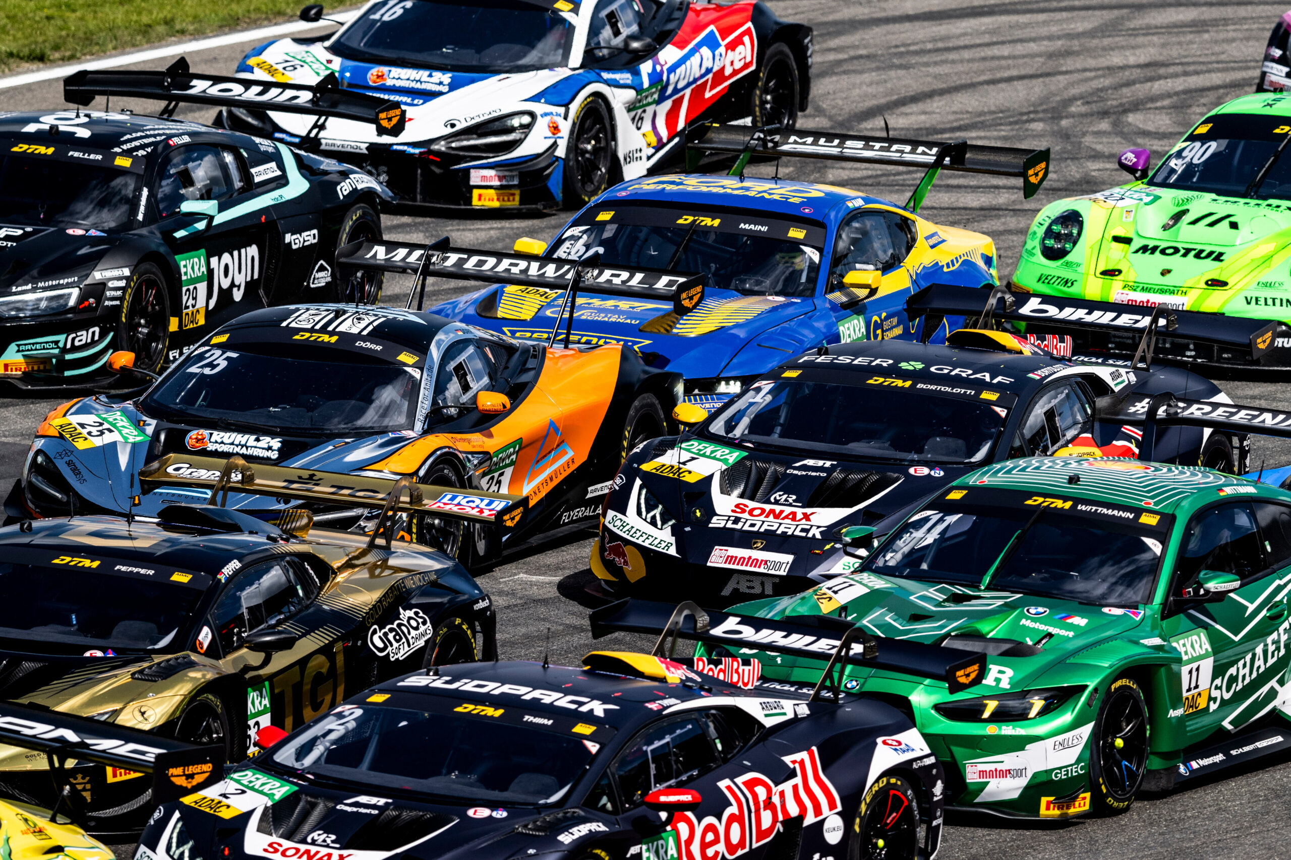 DTM 2025 – Nürburgring: ABT Sportsline lucha contra la adversidad y salva puntos