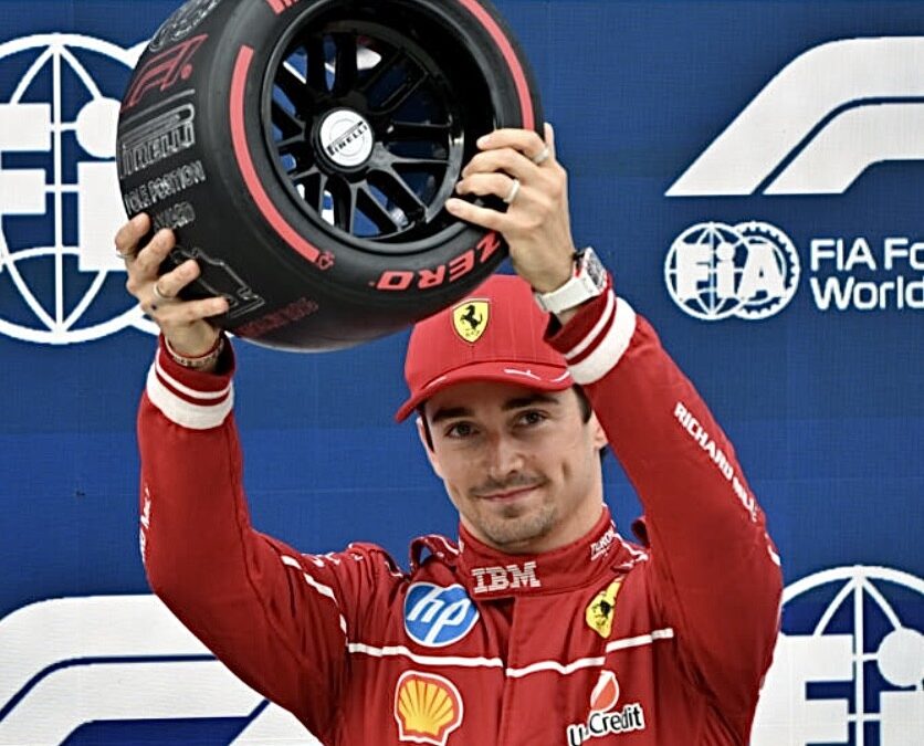 Leclerc arrebata la pole a los McLaren