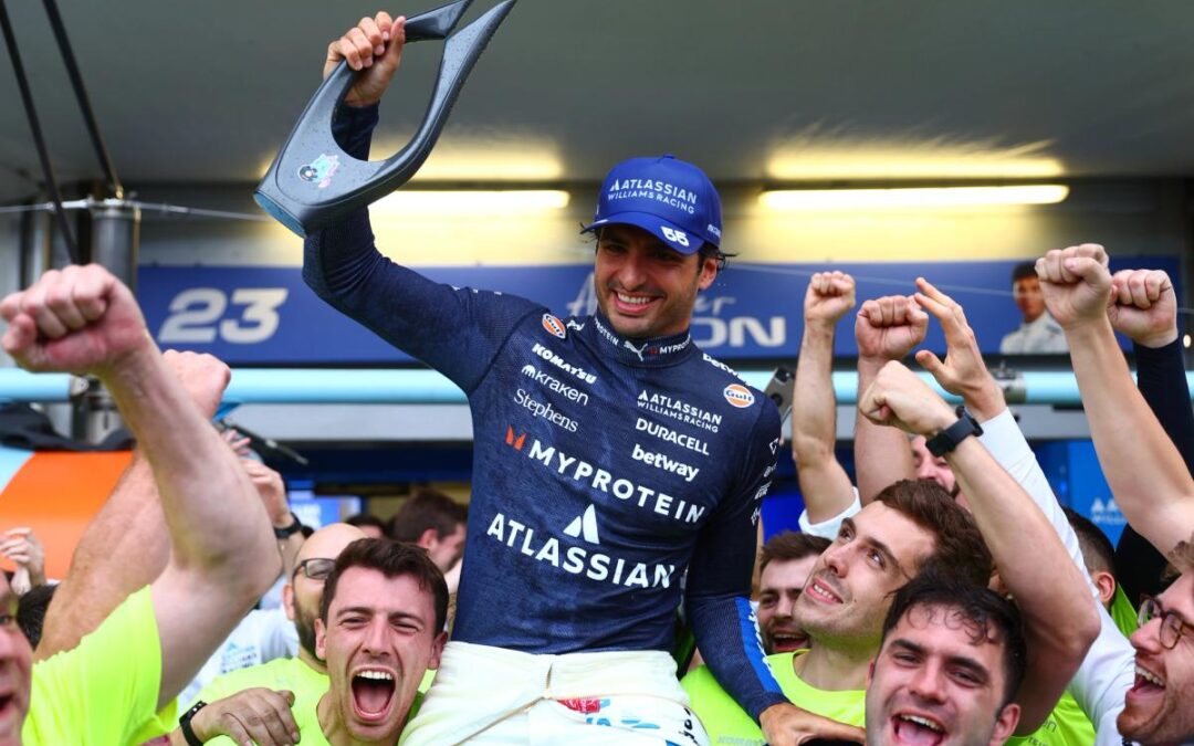 Sainz sube al podio con Williams: una validación con significado profundo