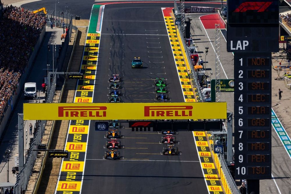 Hülkenberg brilla en Austin: segundo en los libres del viernes detrás de Norris