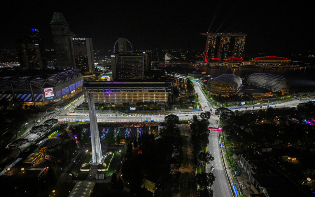 GP de Singapur 2025: desafíos bajo las luces y calor extremo en Marina Bay