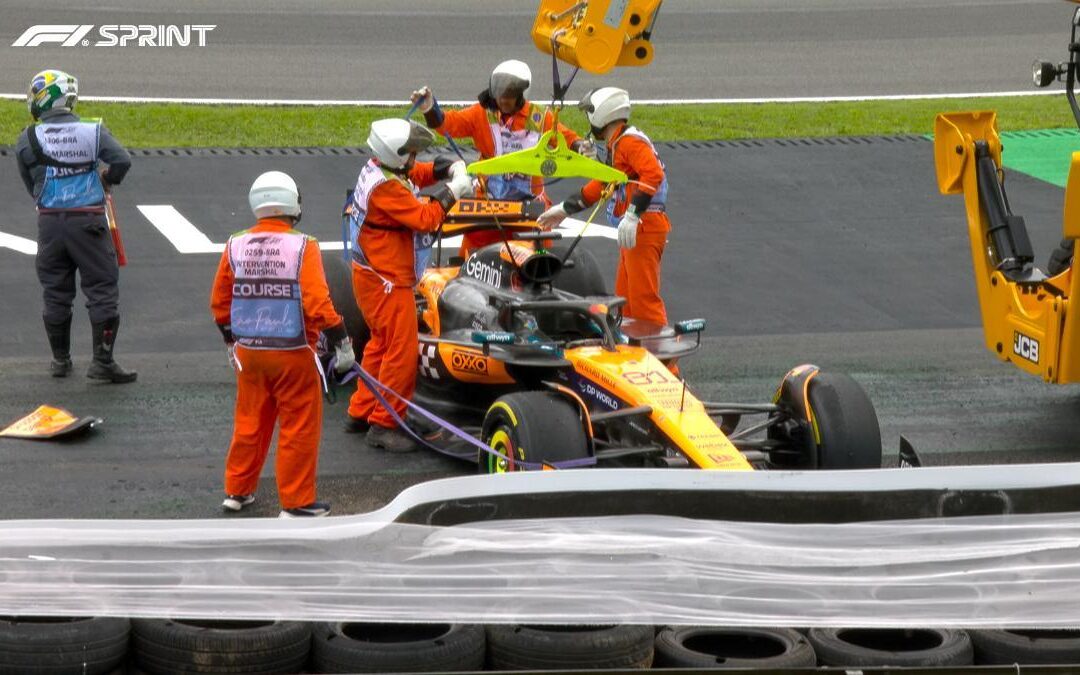 Sprint en Interlagos: el accidente de Piastri que abre la brecha en la lucha por el título
