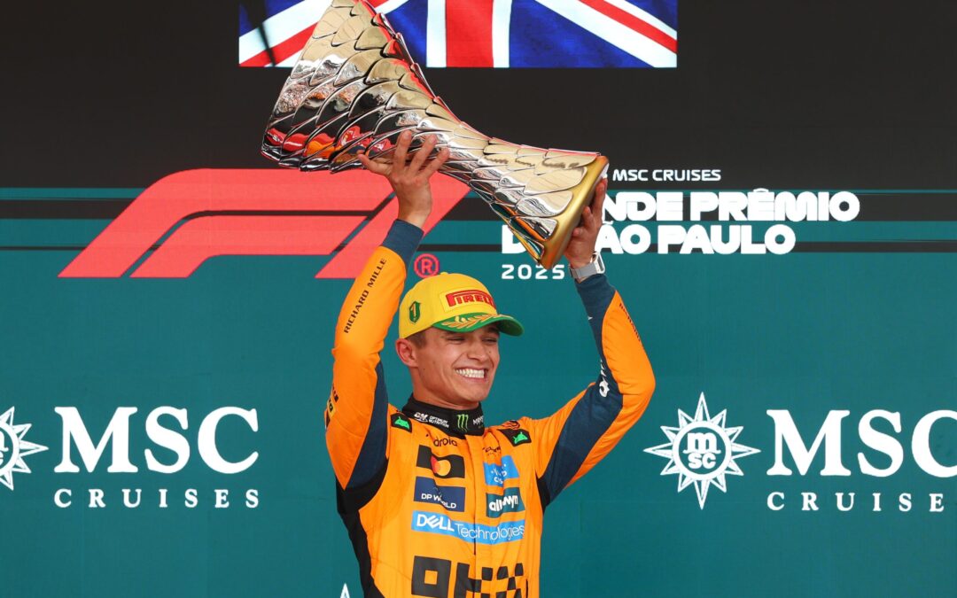 Lando Norris conquista Interlagos y amplía su ventaja hacia el título