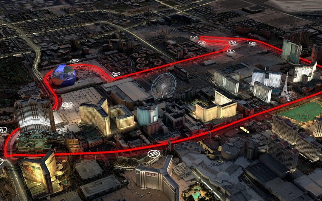 Así se transforma Las Vegas para el GP de Fórmula 1 2025