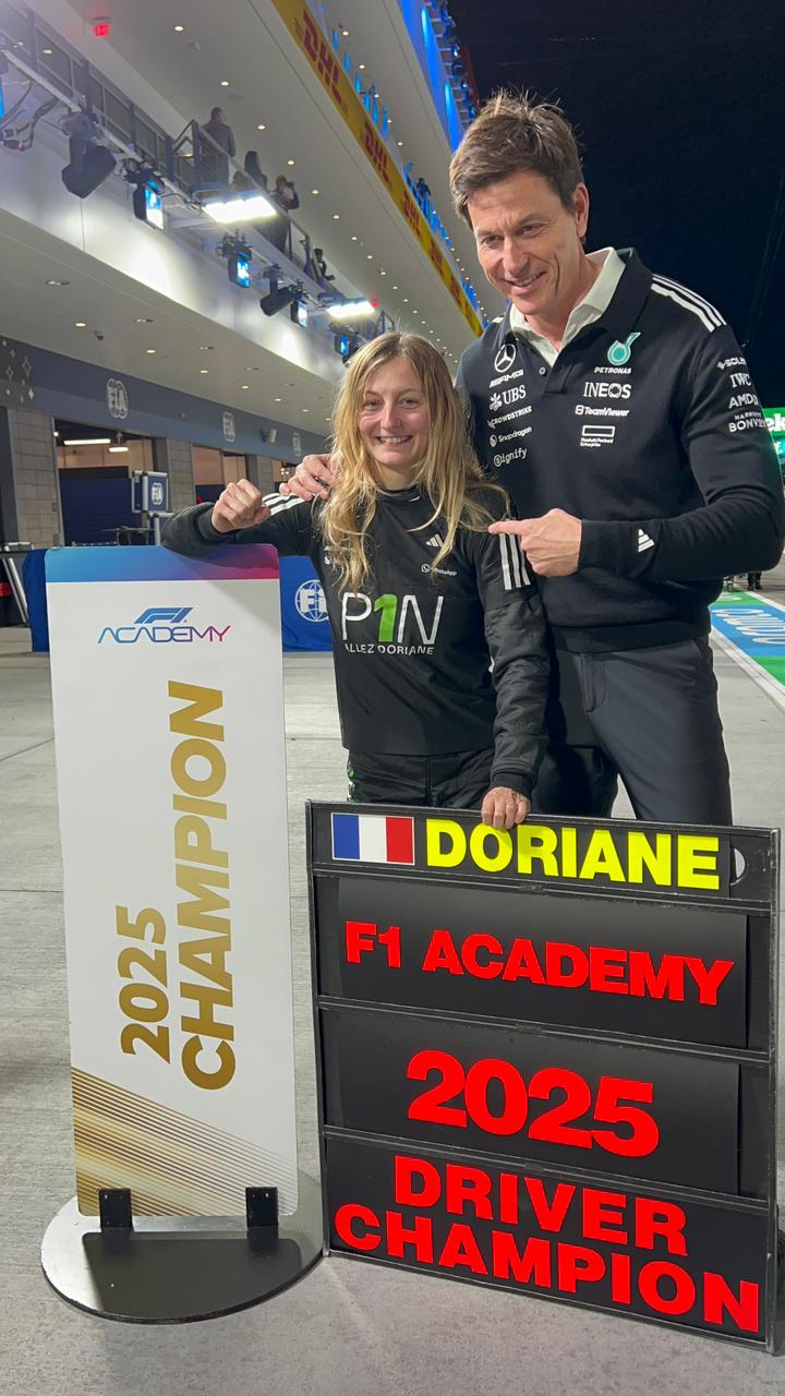 Doriane Pin: De campeona de la F1 Academy a piloto de desarrollo en la élite de la F1