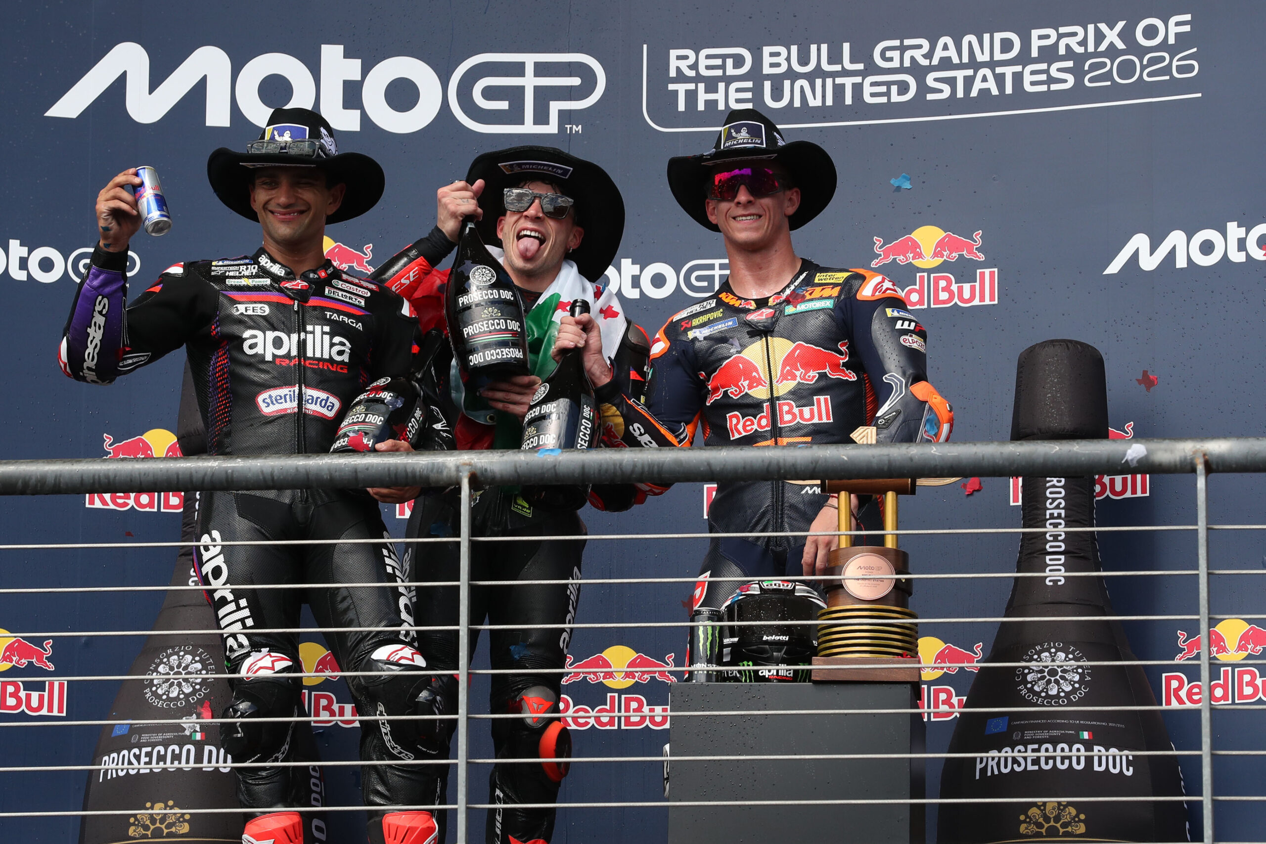 Jorge Martin, Marco Bezzecchi, Pedro Acosta