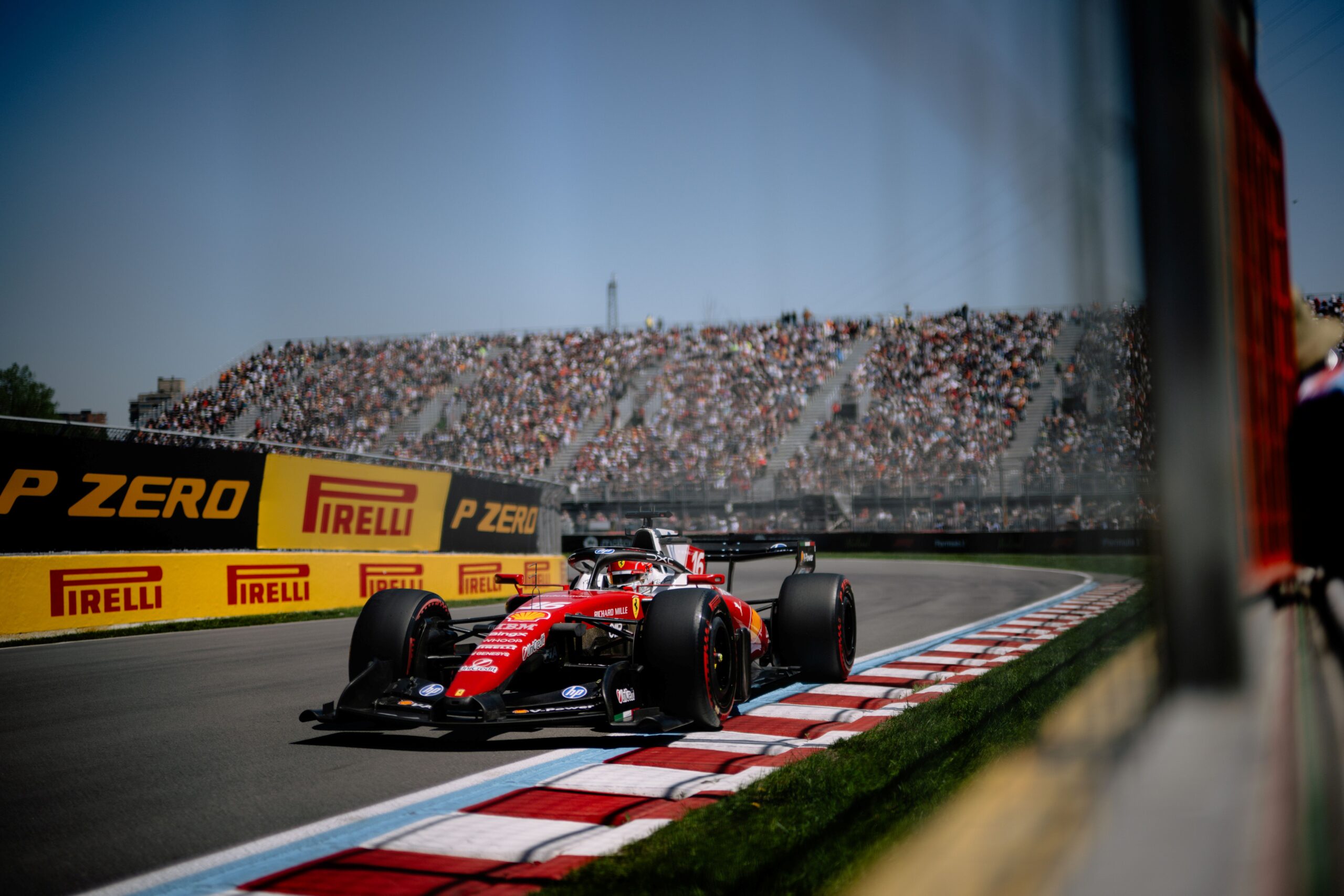 Milésimas de segundo separan a Ferrari del podio en la Sprint de Canadá