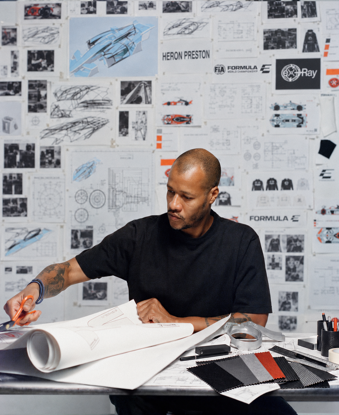 Del paddock al runway: Heron Preston y Formula E quieren redefinir la moda del motorsport